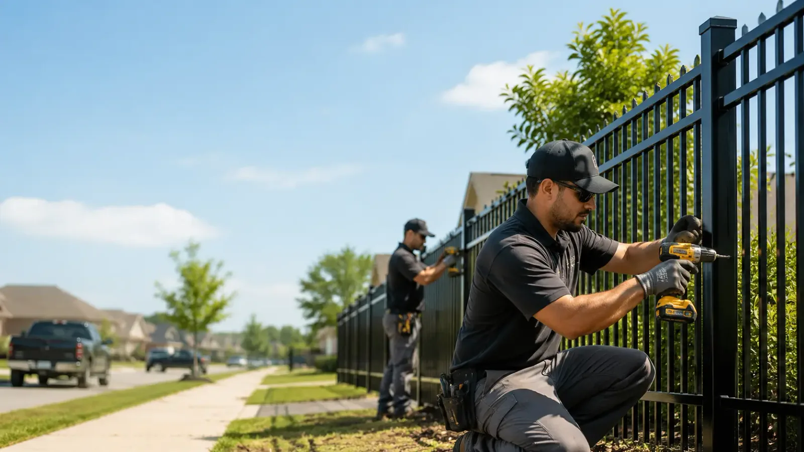 Metal Fence Installation in Rheems, PA